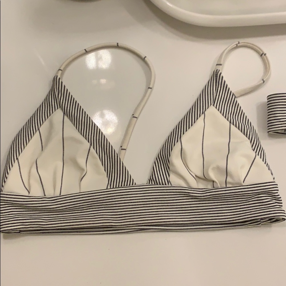 Semi-reversible Boys + Arrows bikini set